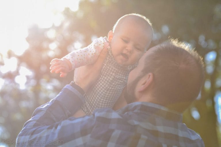 baby and sunlight