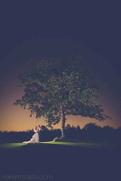 tree at Vrede en Lust at night