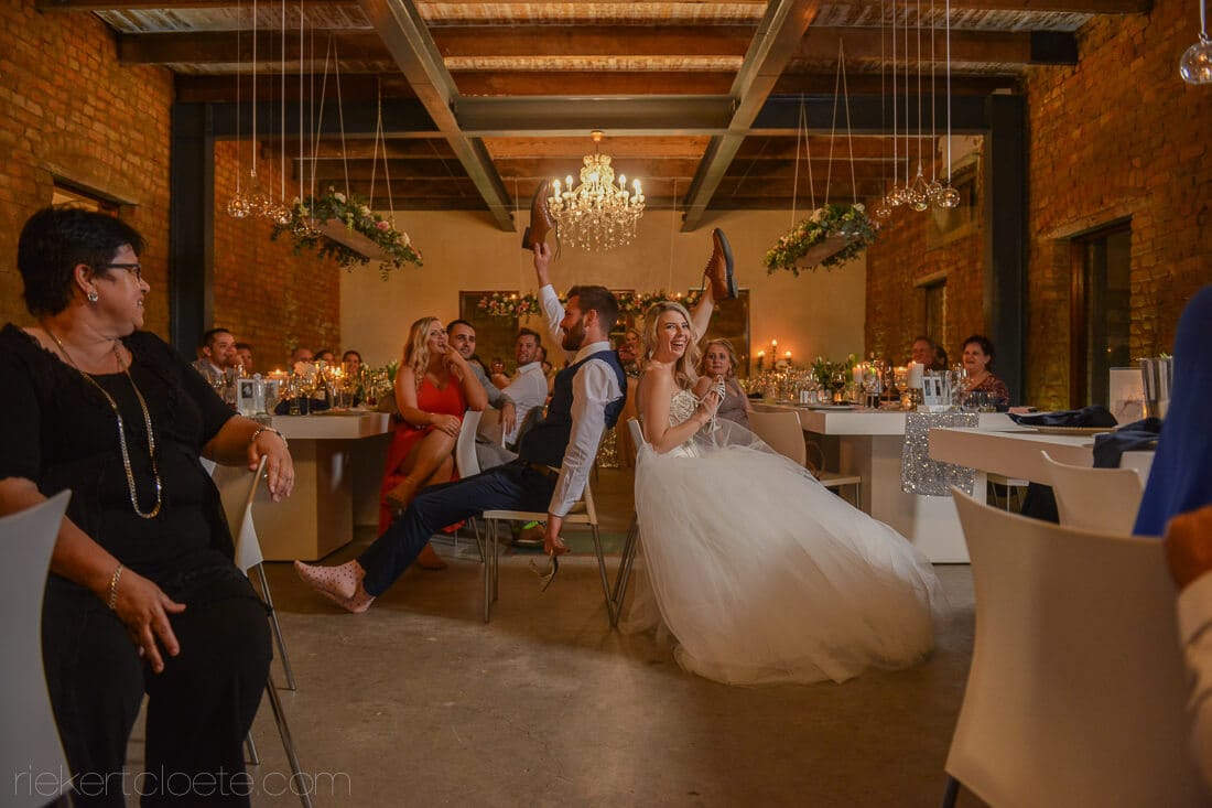 the shoe game at 401 Rosendal