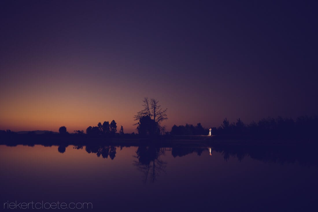 Mountain shadow night shoot