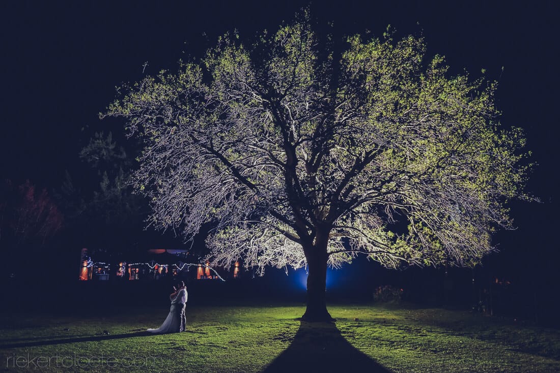 401 Rosendal Wedding at night