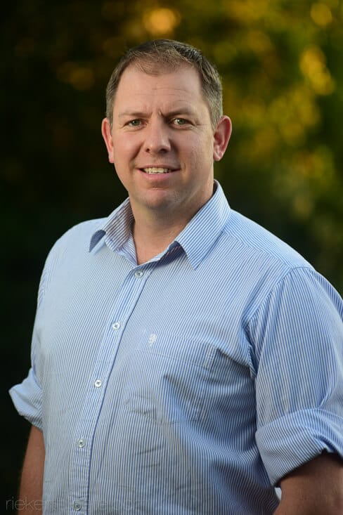 Headshots blue shirt