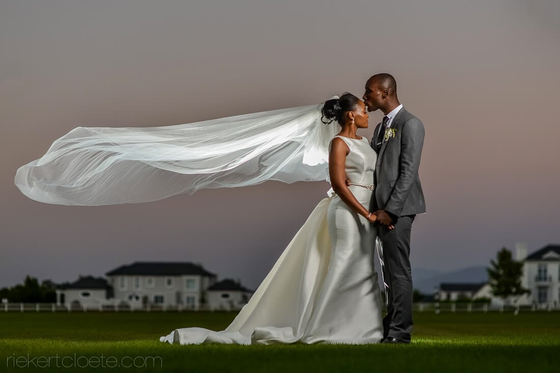 Val De Vie wedding couple