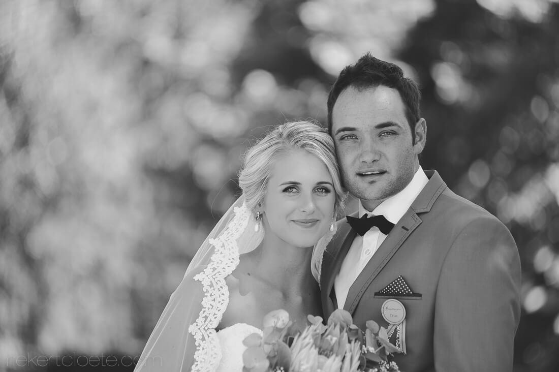 Couple enjoying their wedding