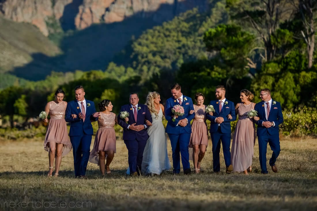 Mountain Shadows wedding party