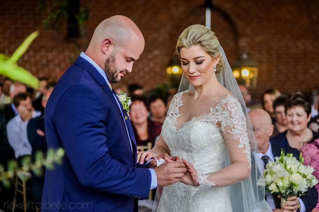 HetVlok Kasteel ring ceremony