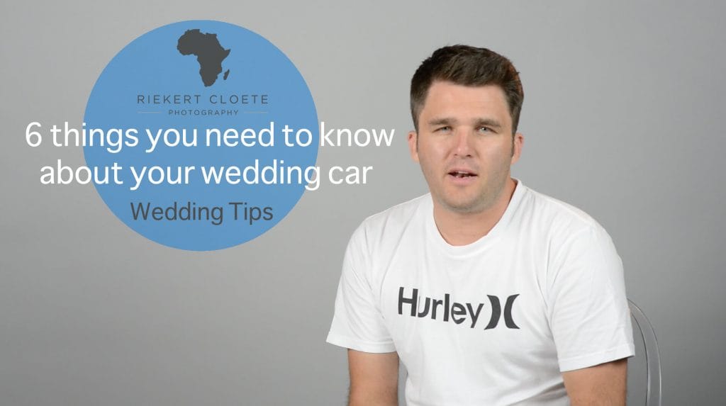 Wedding tips - Wedding car