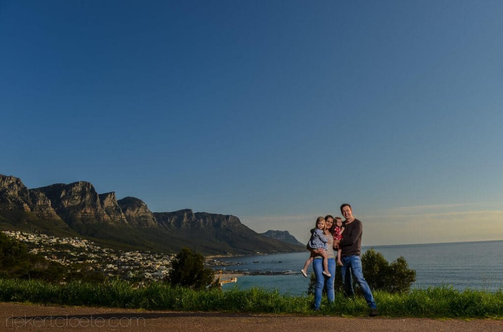 Family shoot in Camps Bay Cape town