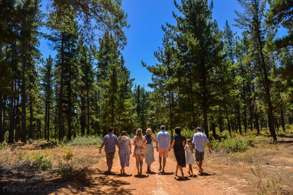 Walking on dead road