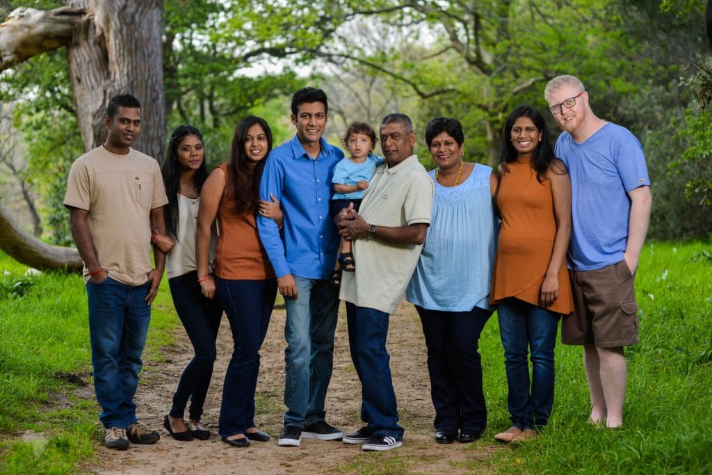 Groupphoto of family