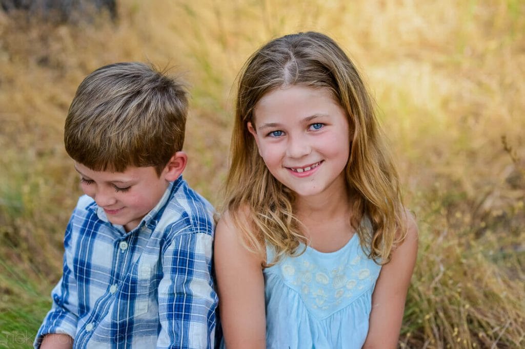 Sister and brother