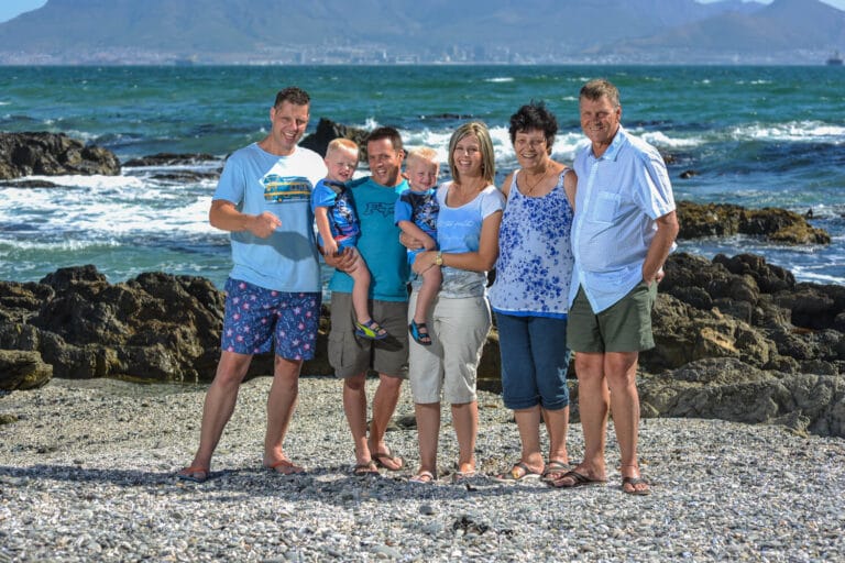 Family photography on beach in Cape town1