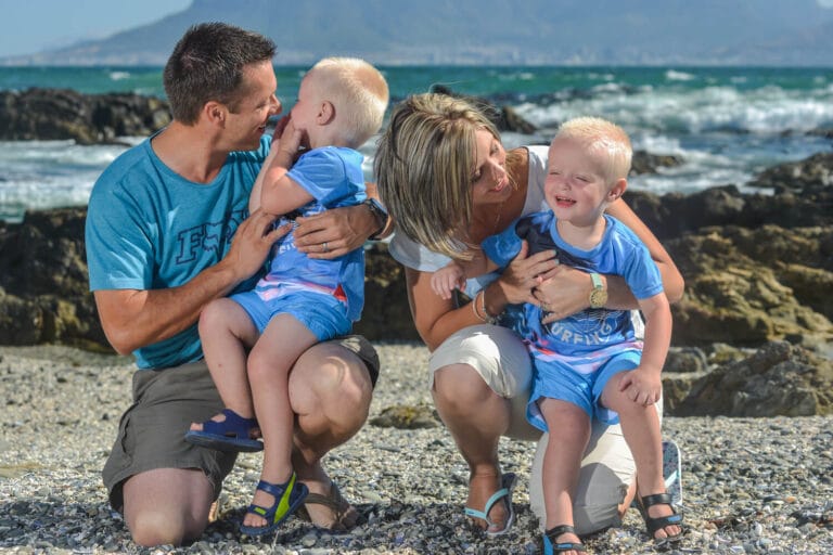 Family photography on beach in Cape town4