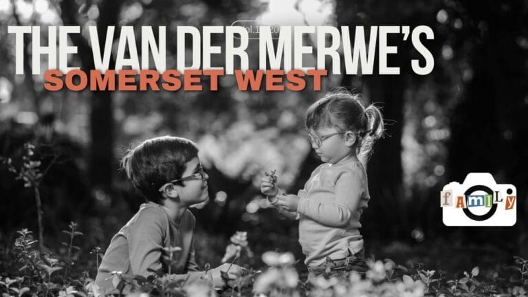 BRother and sister looking at each other during family shoot