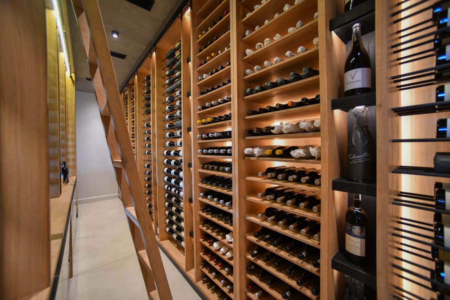 interior photography of Wine cellar