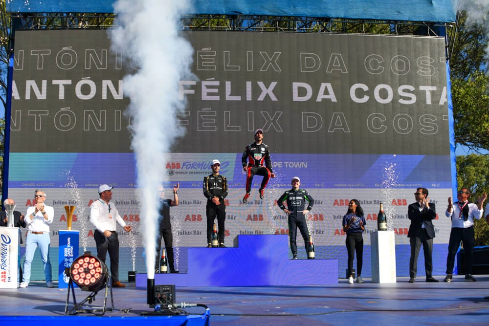 Corporate and event photographer Formula E celebration