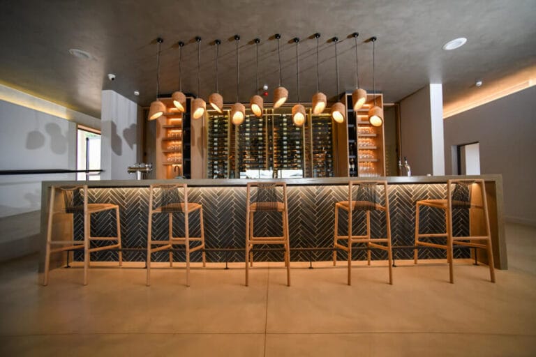 Bar on winefarm