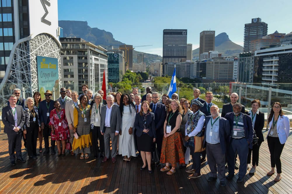 Big group photo in CApe town