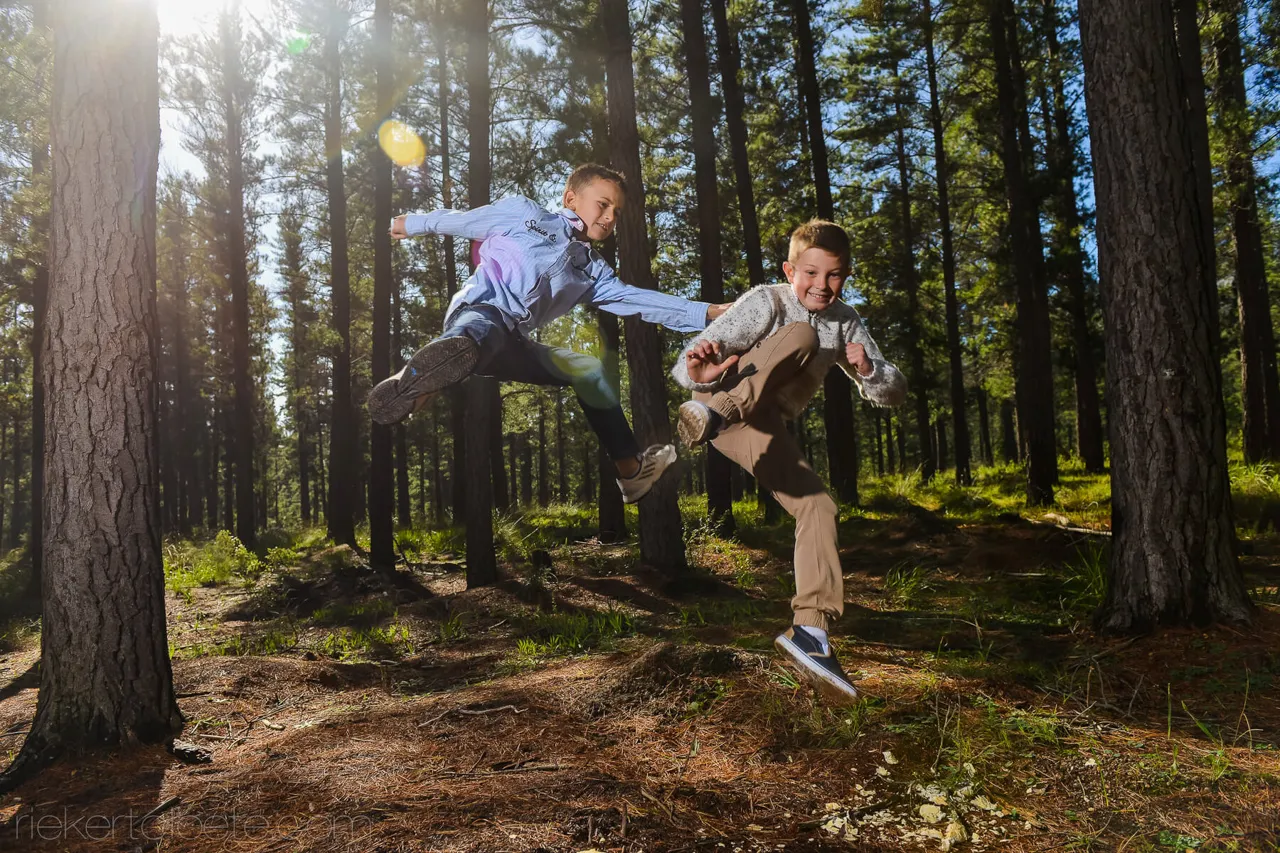 family shoot ehind the scenes