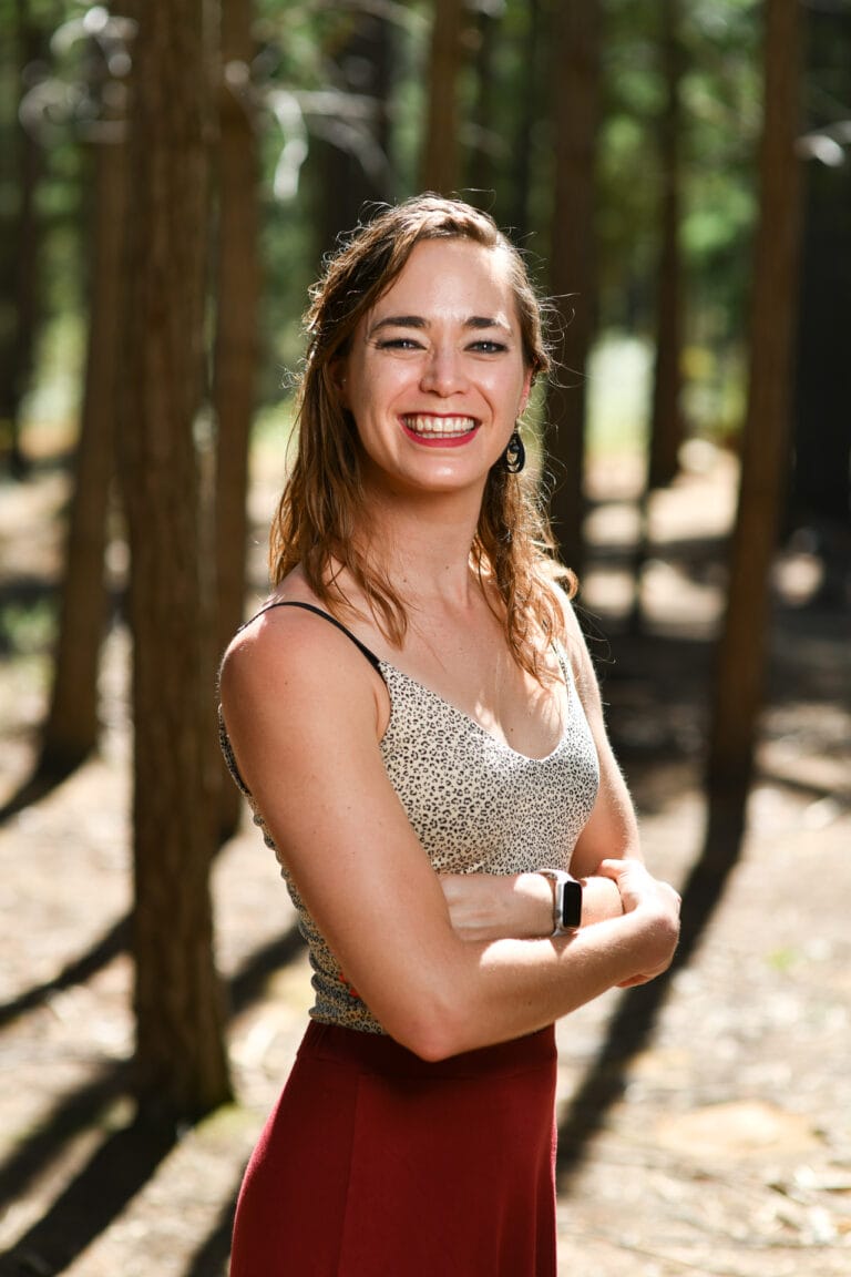 Portrait of daughter
