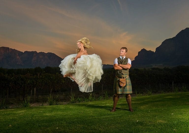 Couple having fun at Vrede en Lust