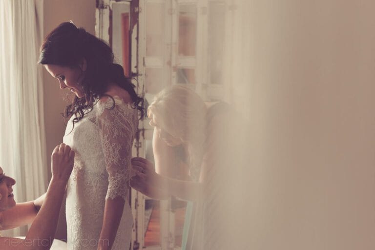 Brida waiting at Langkloof roses