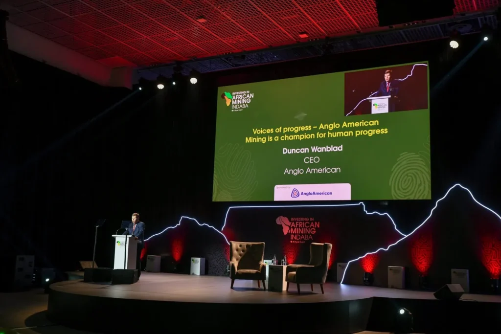 CTICC Main stageevent photographer cape town mining indaba cticc exhibition floor 2026 34 ceo speaking mining conference