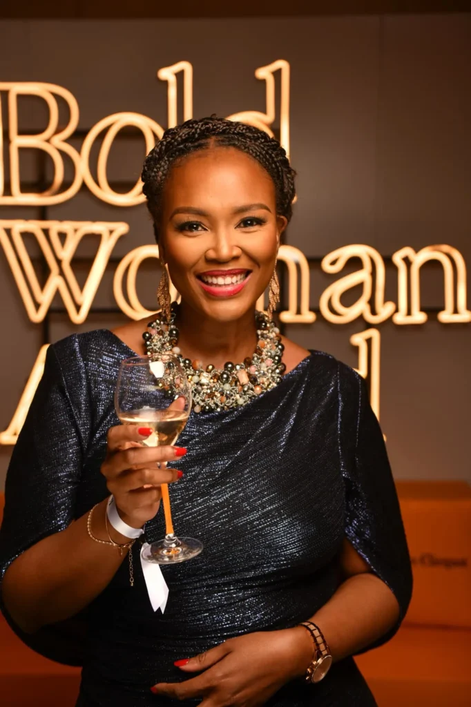 branded event photographer cape town portraits 32 woman cocktail toast elegant