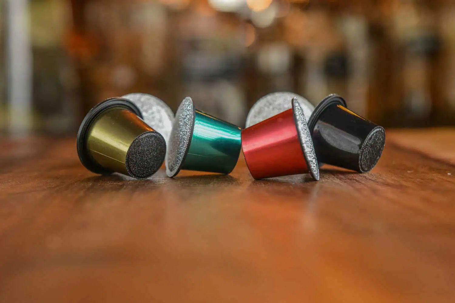 coffee capsules colourful aluminium product photography cape town