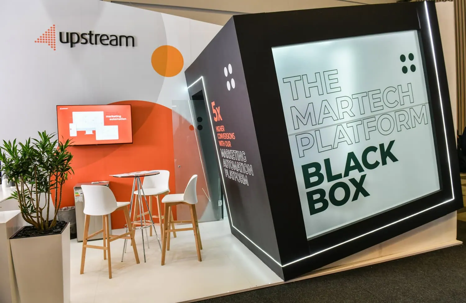 cticc exhibition stand photographer cape town 10 upstream martech black box booth