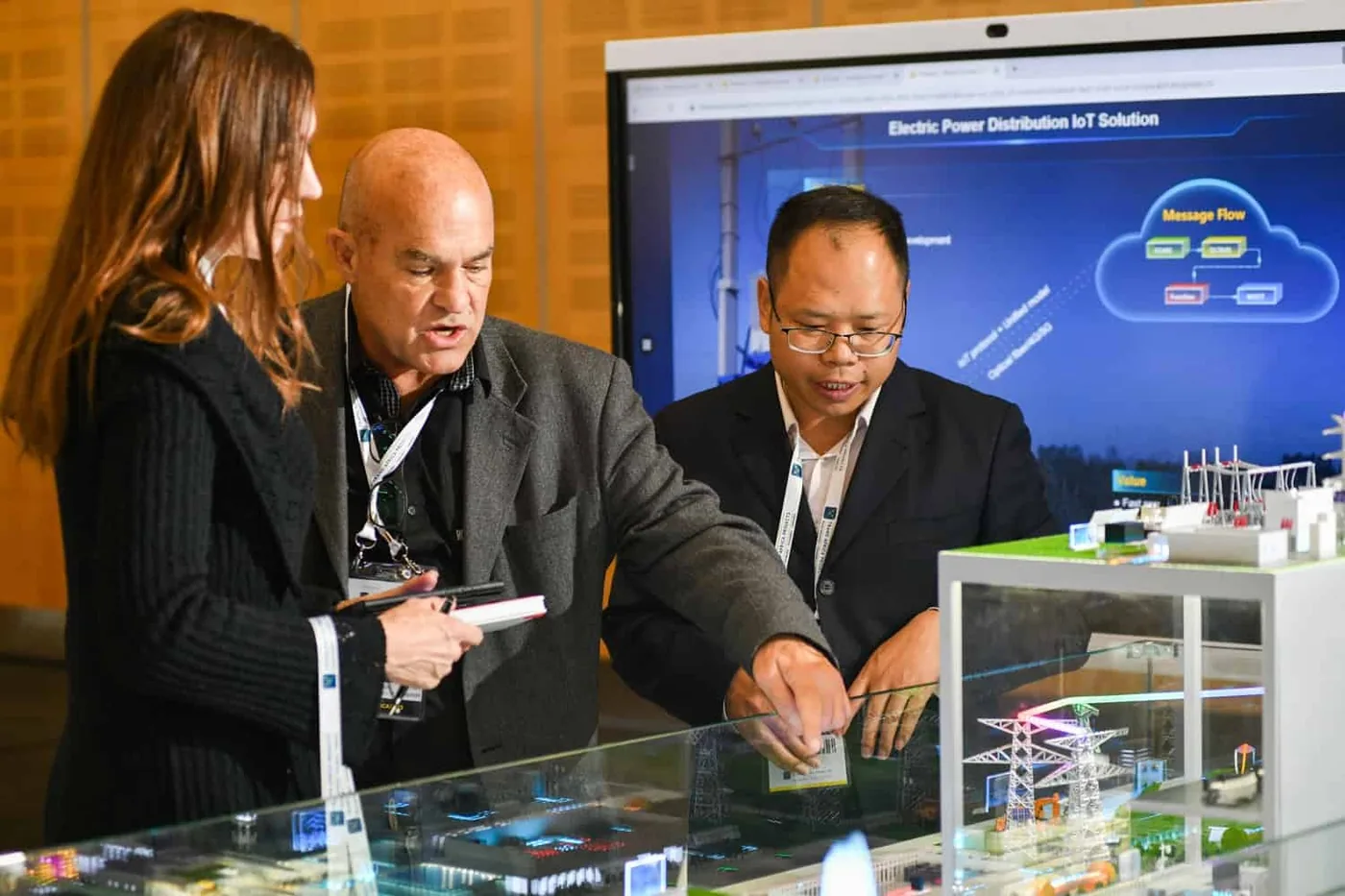 Visitor interaction photography — CTICC Cape Town