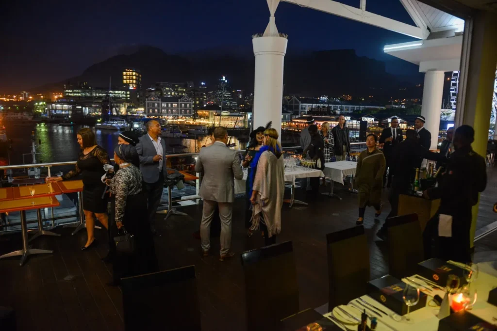 end of year event photographer cape town 35 waterfront evening reception