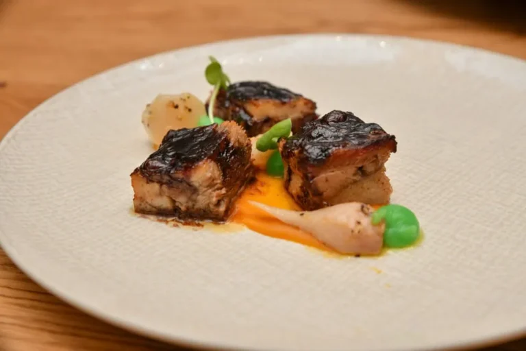 end of year event photographer cape town 44 seared meat plated dish