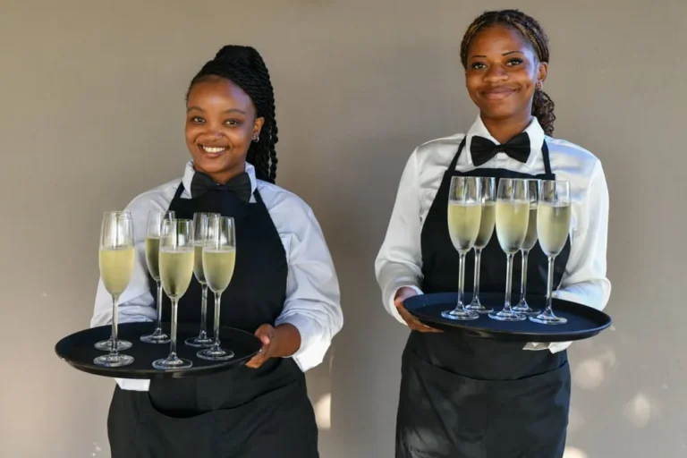 end of year event photographer cape town 46 servers champagne service