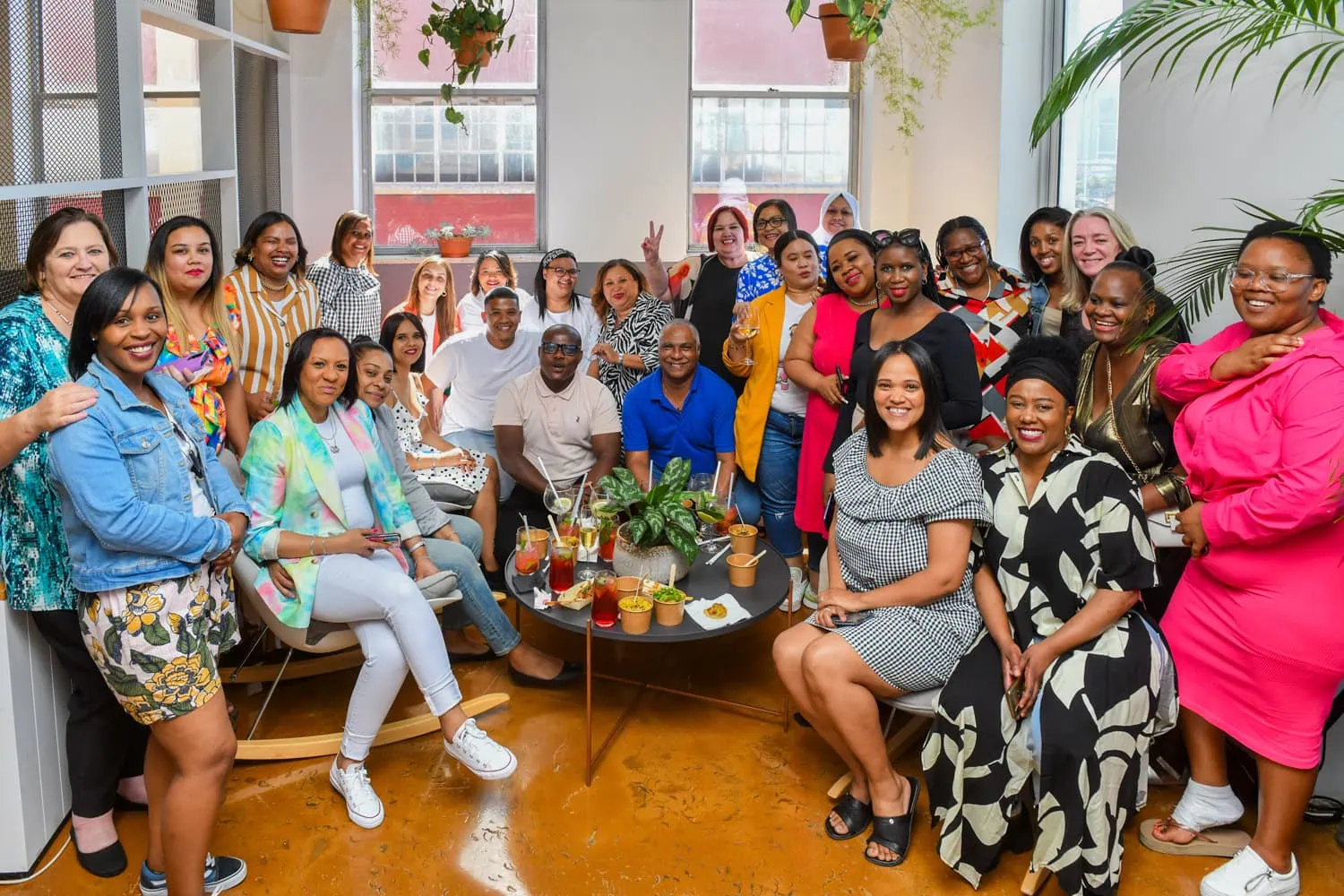 end of year event photographer cape town 78 diverse group celebration gathering