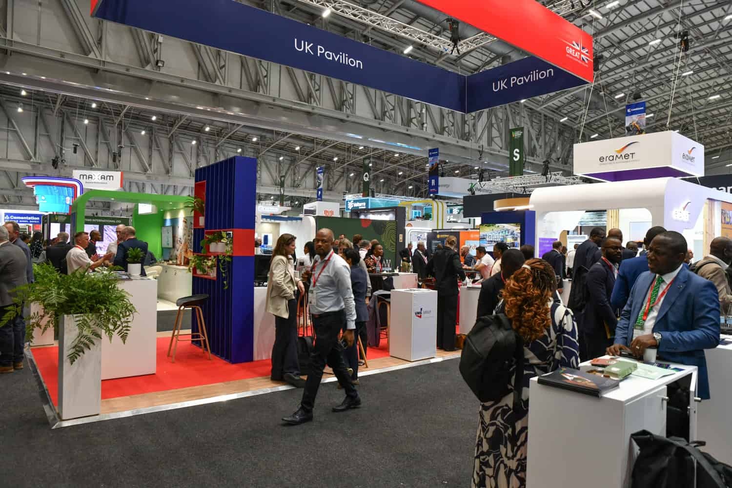 Mining Indaba 2026 exhibition floor photography CTICC Cape Town