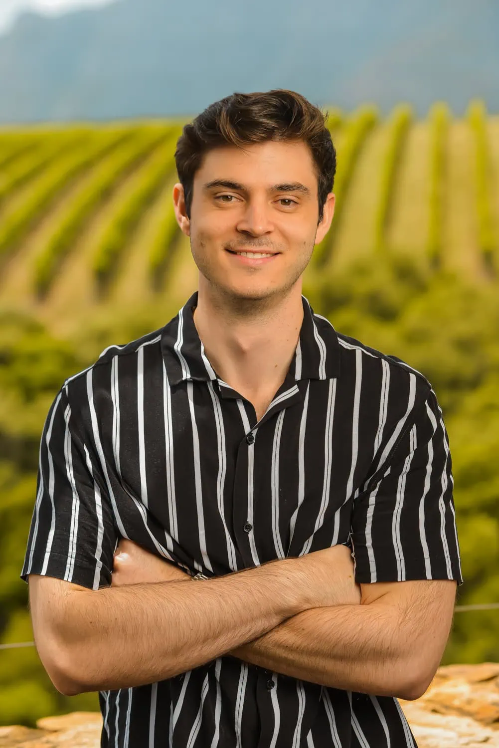 Outdoor professional portrait in natural light