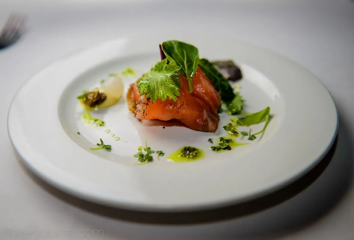 pan seared lobster coriander oil fine dining food photography stellenbosch