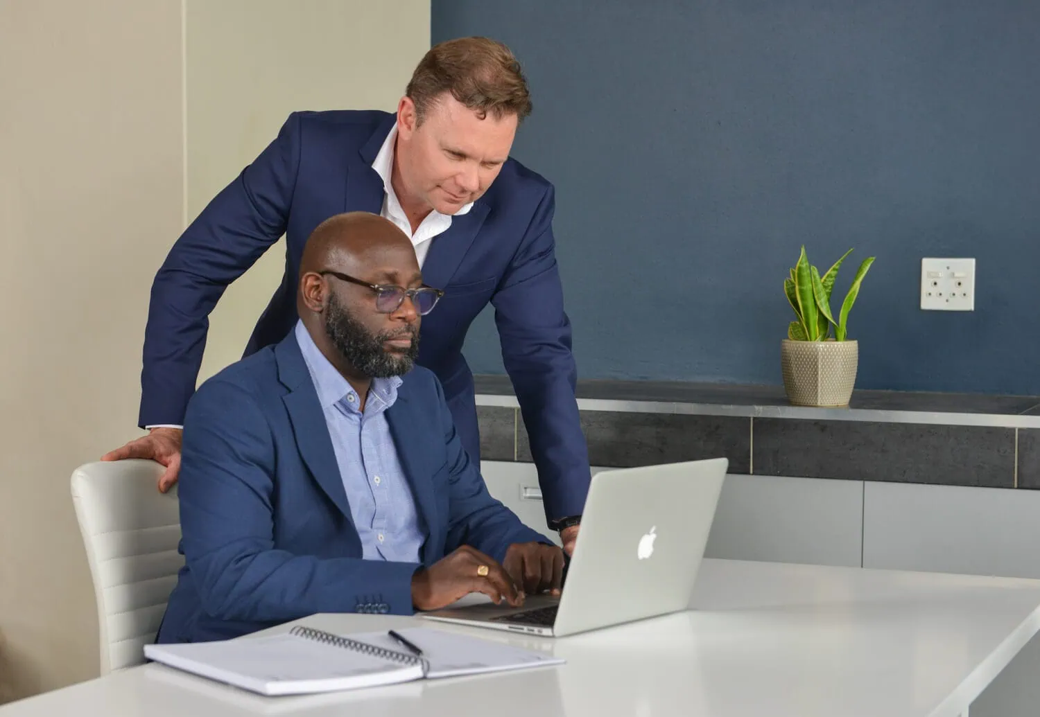 professionals collaborating laptop modern desk business lifestyle photography stellenbosch