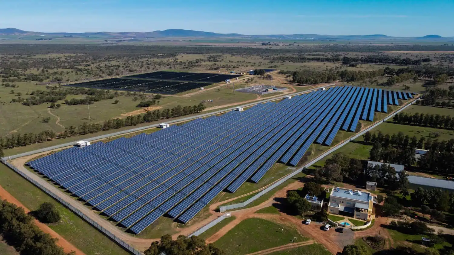 solar panel farm aerial large scale solar farm photography western cape