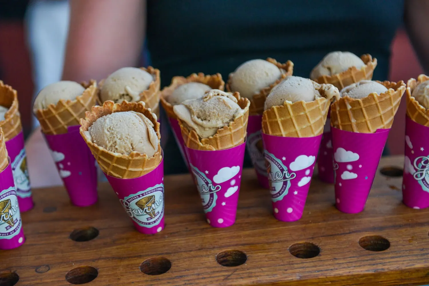 vanilla ice cream cone dessert food photography cape town
