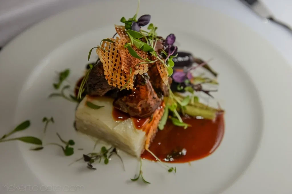 braised lamb jus mash vrede en lust