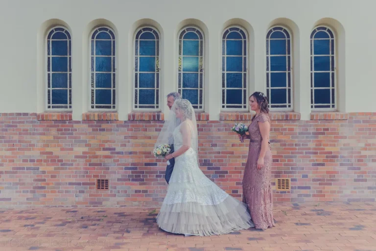 bride father bridesmaid somerset west church