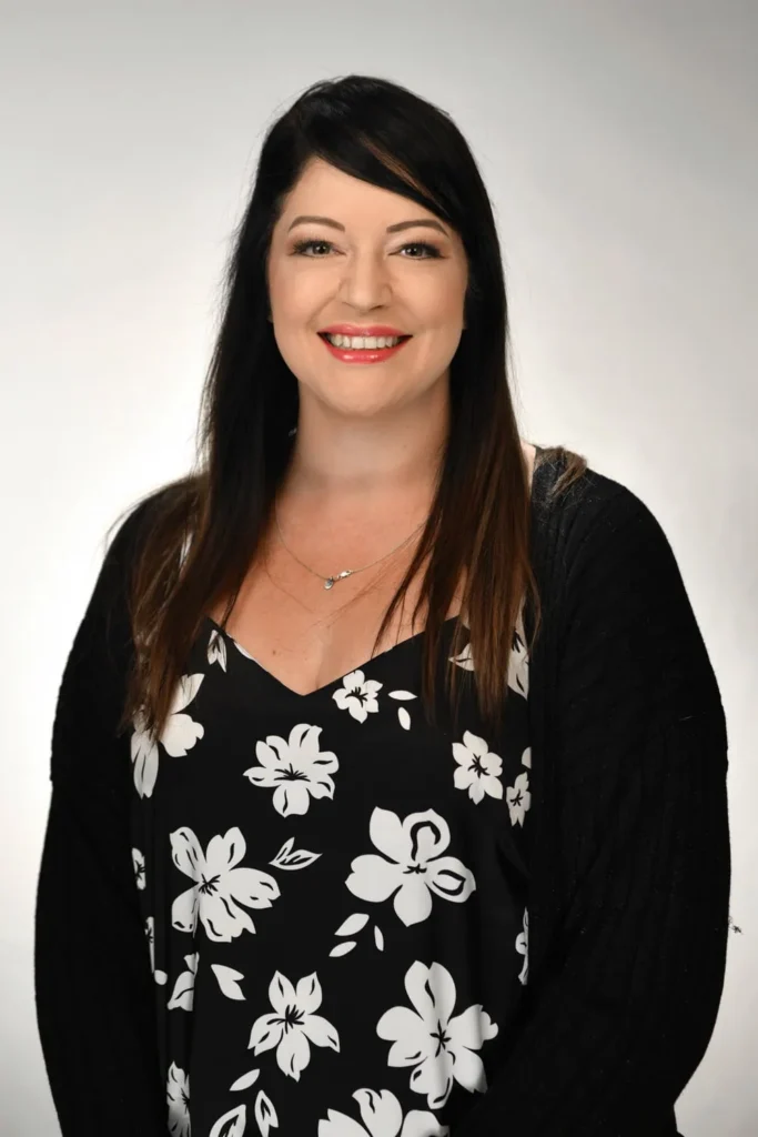 headshot photographer cape town light grey background 10 woman friendly smile