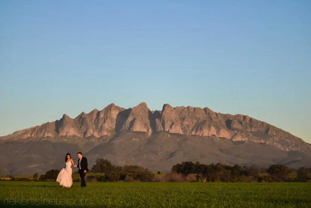 langkloof roses couple dancing green fields sunset