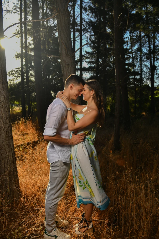 Cape Town proposal couple portrait