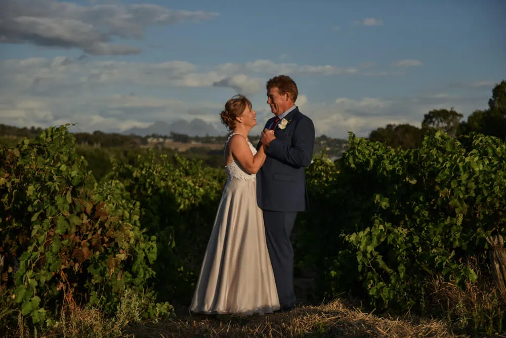 Couple dancing vineyard table mountain cape town – D'Aria Winery, Durbanville