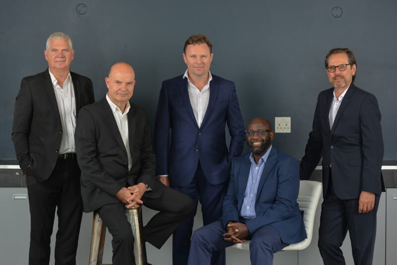 Durbanville company group photo done during corporate headshot session